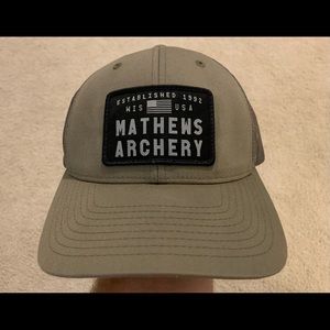 Mathews Archery Hat. Like new